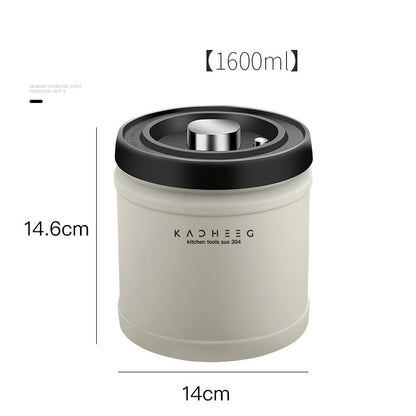 1600 ml canister with dimension labels