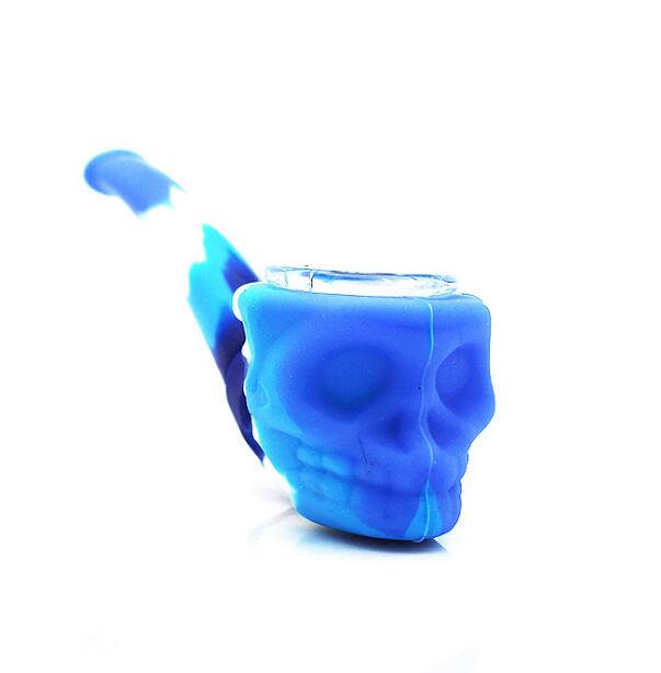 Portable Silicone Pipe Smoking Pipe Food Grade Silicone Pipe
