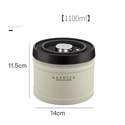 1100 ml canister with dimension labels