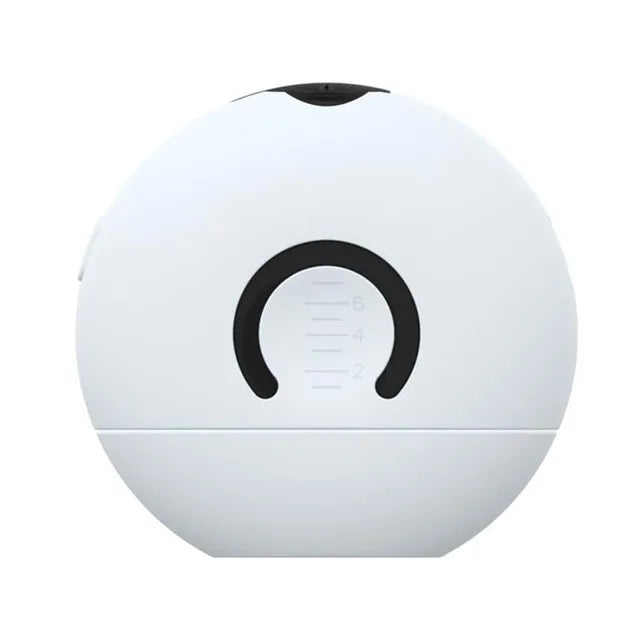 White rounded rechargeable scalp applicator