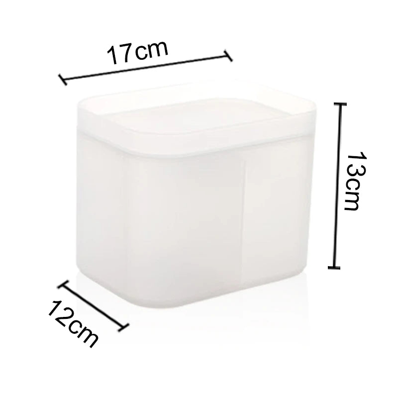 Pet fountain dimension diagram showing 17 × 12 × 13 cm